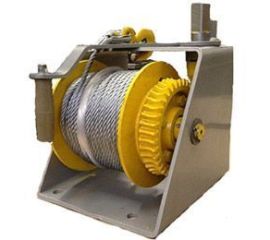 Лебедки ручные червячные