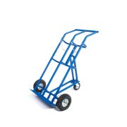 Тележка для газовых баллонов TOR ГБ-2, 2 баллона (250 пневмо колеса + 160 поворотное)