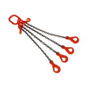 Строп цепной TOR 4СЦ г/п 45,0 т 9,0 м с укорачивающими и самозакрывающимися крюками