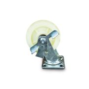 Колесо большегрузное поворотное SCdnb 63 150 мм полипропиленовое с тормозом