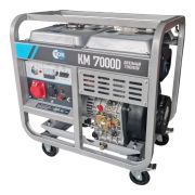 Генератор дизельный 7,0 кВт 380В/2,3 кВт 220В 15 л с электростартером TOR KM7000D*