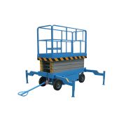 Подъемник ножничный передвижной с выдвижной платформой 500 кг 6/8 м TOR SJY-0,5-6 AC 220В сетевой