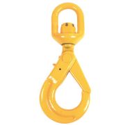 Крюк самозакрывающийся с вертлюгом TOR 12,5т (D)