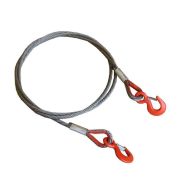 Буксир канатный TOR БТК 30,0 т 6,0 м опрессовка канат 24 мм (петля-петля)