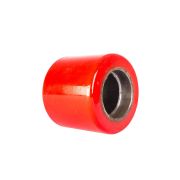Колесо полиуретановое 80х70 мм без подшипника для тележек BF/DF-III/RHP/AC/DF/CW2/PWH (красное)
