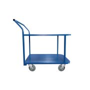 Тележка платформенная TOR ТП-2Я (600х900) 2х-ярусная (160мм)