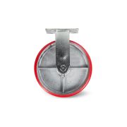 Колесо большегрузное неповоротное FCp 80 200 мм полиуретановое (F)