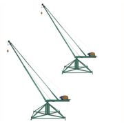 Кран стреловой поворотный «МАСТЕР» 320 кг 80 м с противовесами