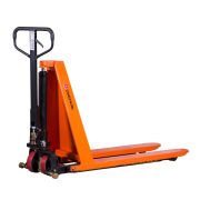 Гидравлическая тележка с ножничным подъемом (рокла) ACR-S, 1,5 т, Вилы: 1150 X 540, СибТаль, полиуретановые колеса