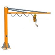 Кран консольный поворотный ручной TOR PSJ33025 250 кг, высота 3 м, стрела 3 м