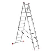 Лестница 2-х секционная алюминиевая 2*12